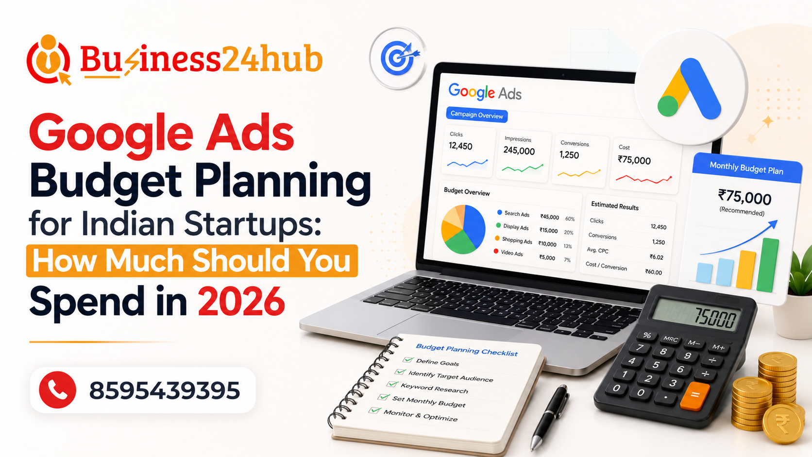 Google Ads Budget Planning for Indian Startups