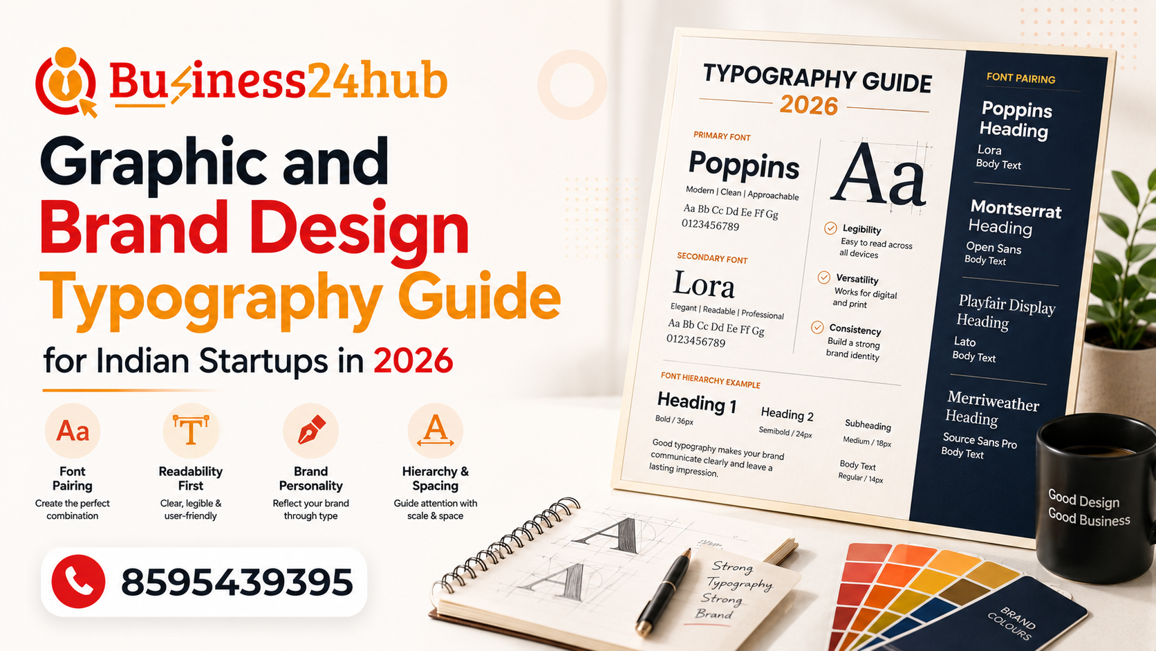 Graphic and Brand Design Typography Guide for Startups in 2026