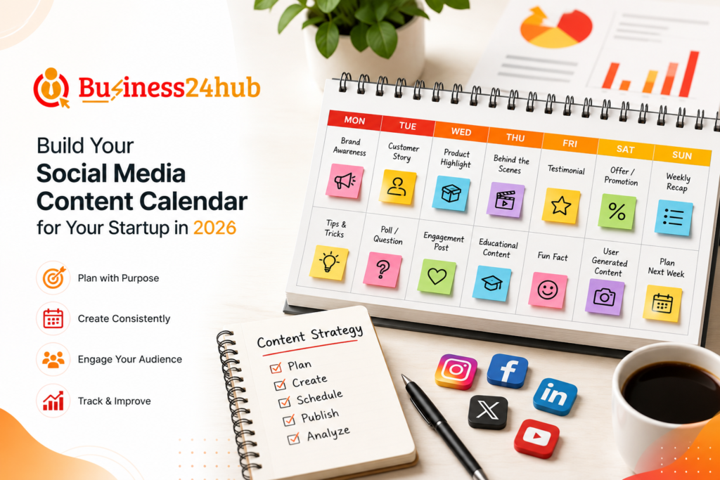 How to Build a Social Media Marketing Content Calendar for Your Startup in 2026 2 How to Build a Social Media Marketing Content Calendar for Your Startup in 2026