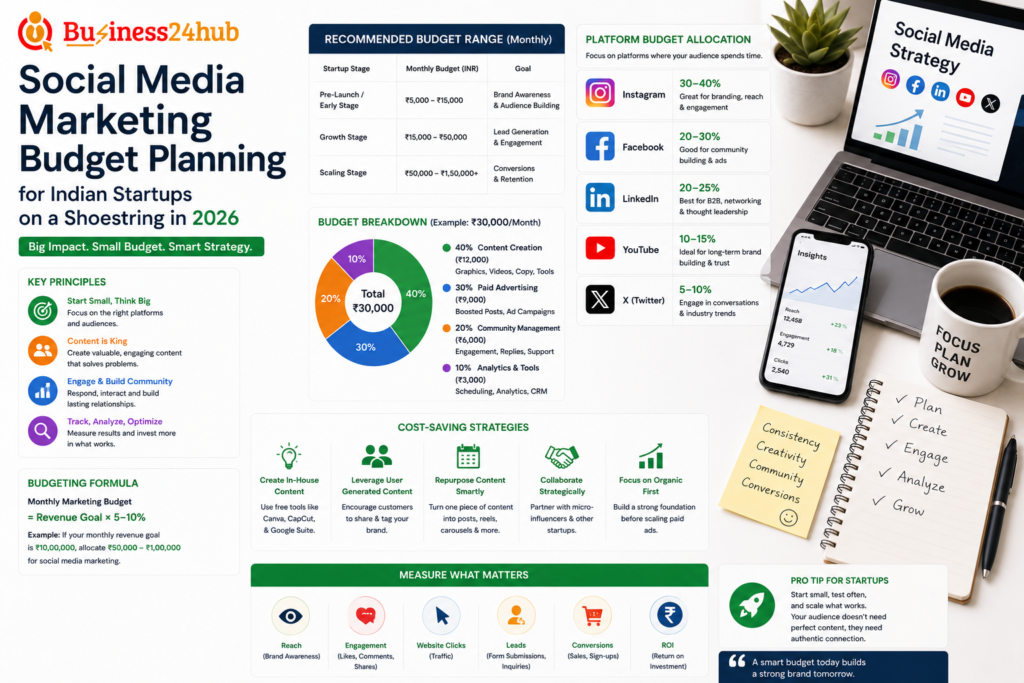 Social Media Marketing Budget Planning for Indian Startups on a Shoestring in 2026 2 Social Media Marketing Budget Planning for Indian Startups on a Shoestring in 2026