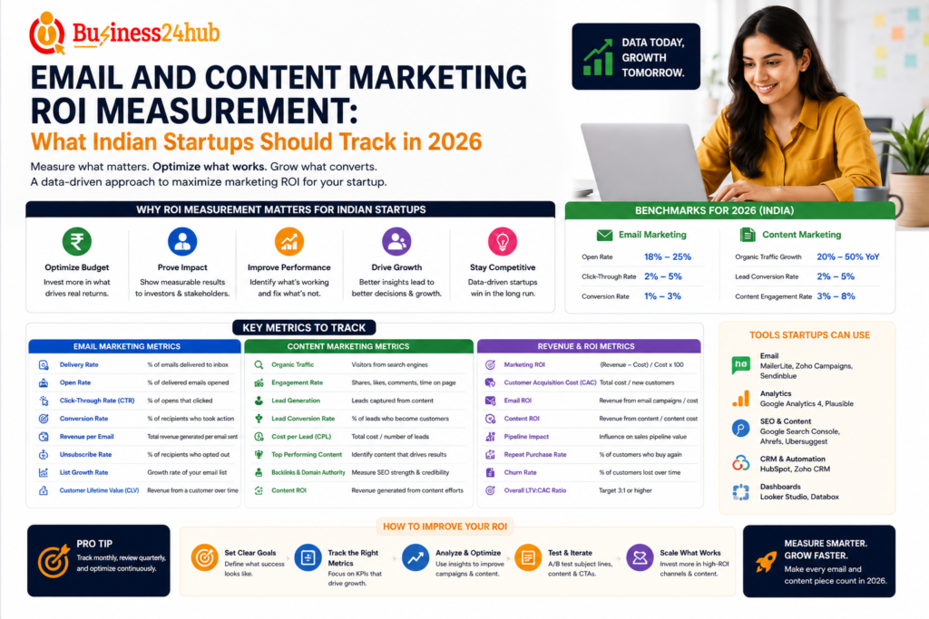 Email Marketing ROI Measurement in India: What Indian Startups Should Track in 2026 2 Email and Content Marketing ROI Measurement