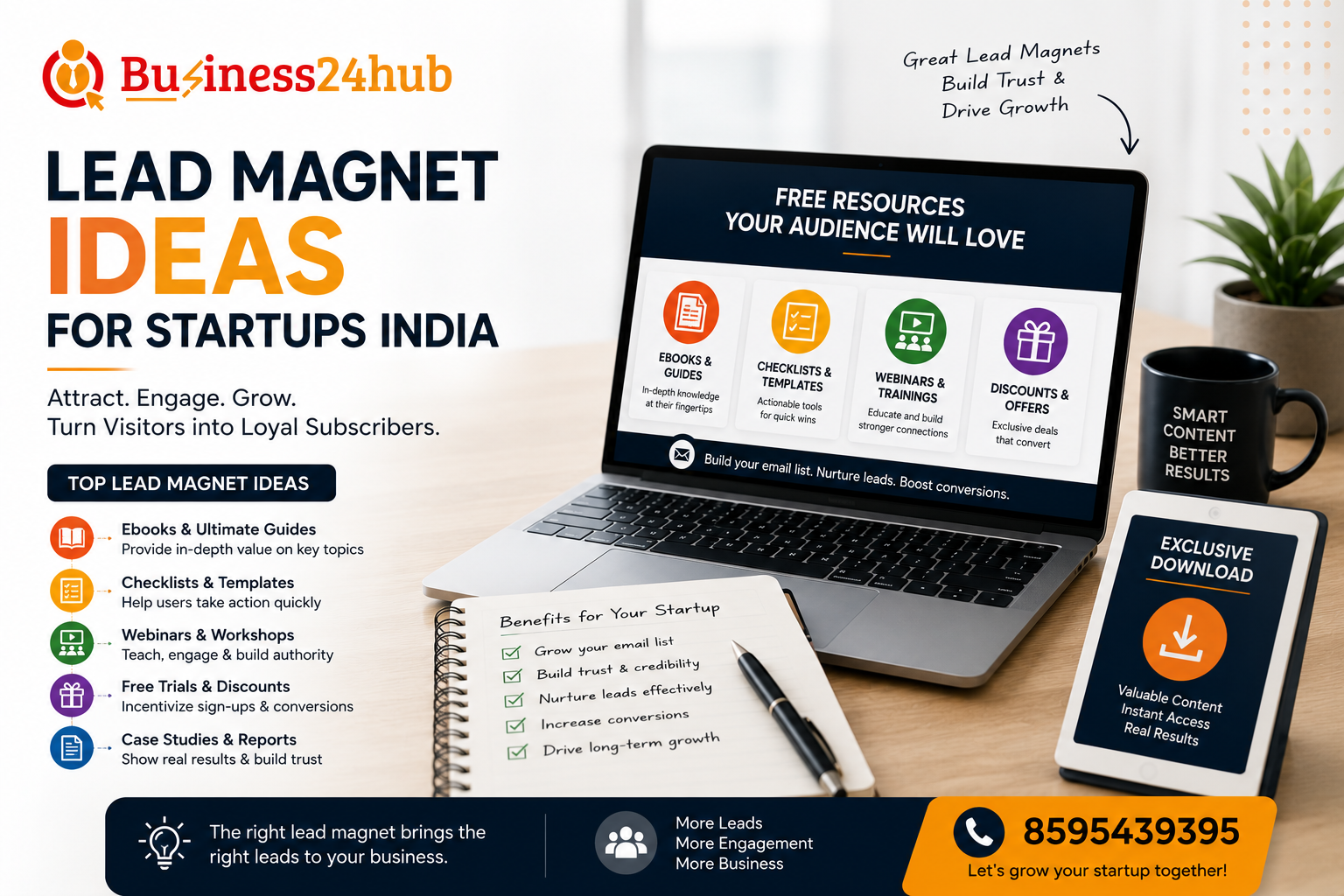 Lead Magnet Ideas for Startups in India
