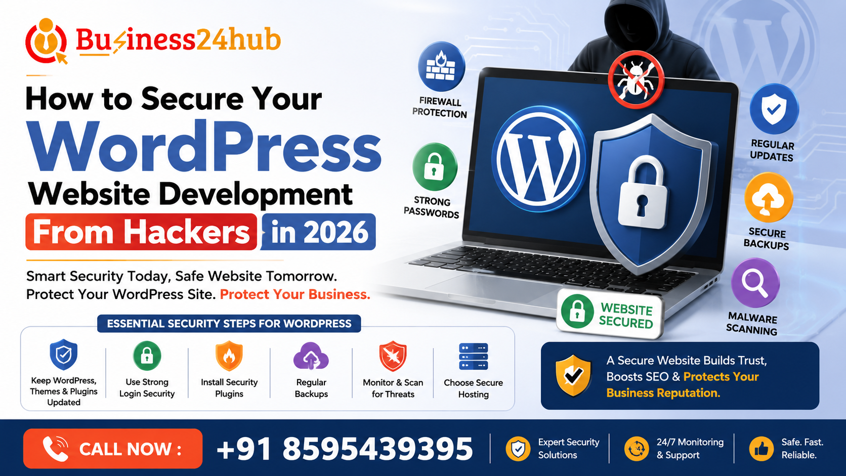 Secure Your WordPress Website From Hackers