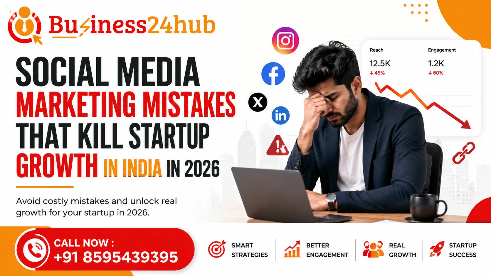 Social Media Marketing Mistakes That Kill Startup Growth in India