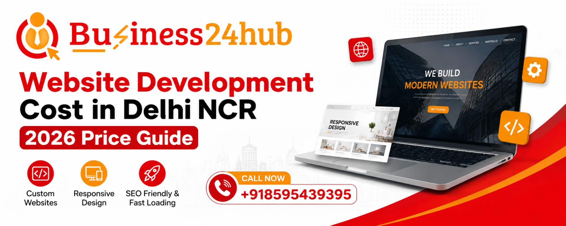 Website Development Cost in Delhi NCR : 2026 Price Guide 3 Website Development Cost in Delhi NCR 2026 Price Guide